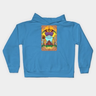 The Lover Tarot Card Kids Hoodie